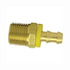 725-4B by TECTRAN - Air Tool Hose Barb - Brass, 1/4 - in. Tube, 1/4 in. Thread, Male