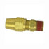 1168-6B by TECTRAN - DOT Male Connector Fitting for Copper Tubing, 3/8" Tube Size, 1/4" Pipe Thread