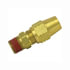 1168-6B by TECTRAN - DOT Male Connector Fitting for Copper Tubing, 3/8" Tube Size, 1/4" Pipe Thread