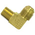 49-6B by TECTRAN - SAE 90-Deg Male Elbow Flare Fitting, 3/8 in. Tube Size, 1/4 in. Pipe Thread