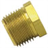 110-HE by TECTRAN - Air Brake Air Line Fitting - Brass, Bushing, 1 in. Male, 3/4 in. Female Thread