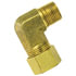 69-6D by TECTRAN - Compression Fitting - Brass, 3/8 - in. Tube, 1/2 - in. Thread, Male Elbow