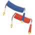 20124 by TECTRAN - ARMORFLEX-HD, Red and Blue Armorcoil Aircoil with Handle, 20 ft., 12� x 12� Leads