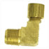 869-2A by TECTRAN - Transmission Air Line Fitting - Brass, 1/8 in. Tube, 1/8 in. Thread, Elbow