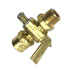 90030 by TECTRAN - Air Brake Air Shut-Off Petcock - Brass, 3/8 in. Thread, Female Pipe to Male Pipe