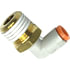 87625 by TECTRAN - 90-Deg Male Elbow Push-Lock Swivel Composite Fitting, 3/16" Tube Size, 1/4" Pipe Thread