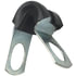 46463 by TECTRAN - Rubber Covered Tube Clamp, 5/8" Width, 3/16" Clamping Diameter, 3/8" Mounting Hole