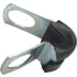 46463 by TECTRAN - Rubber Covered Tube Clamp, 5/8" Width, 3/16" Clamping Diameter, 3/8" Mounting Hole