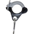 47358 by TECTRAN - Air Brake Air Line Clamp - 1.75 in. Clamp I.D, Gray, with Stainless Steel Clip