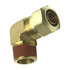 85067 by TECTRAN - DOT 90-Deg Male Elbow Ferrule Fitting, 3/4" Tube Size, 3/4" Pipe Thread Size