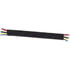 27080 by TECTRAN - Wire Loom - 50 ft., Black, 3/4 inches I.D, Polyethylene, Split Type