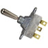 40199 by TECTRAN - Toggle Switch - 12V, 30 AMP, Mom.ON-OFF-Mom.ON, 3 Screw, Chrome Knob, S.P.D.T