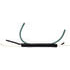 Tectran 808S-1 Wire Conduit Wire Loom - 100 ft., Black, 1/2 inches I.D, Polyethylene, Split Type