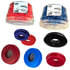 101119-2C by TECTRAN - Air Brake Gladhand Seal - (100) Red and (100) Blue, Polyurethane, Wide Sealing Lip, Bucket