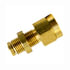 PL1386-6C by TECTRAN - Push-On Hose Fitting - 3/8 in. Tube, 3/8 in. Thread, Bulkhead Union