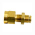 PL1386-6C by TECTRAN - Push-On Hose Fitting - 3/8 in. Tube, 3/8 in. Thread, Bulkhead Union