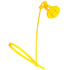 16055 by TECTRAN - Gladhand Pacifier - Yellow, Easily Attached, Prevents Dirt and Contaminants