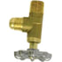 90001 by TECTRAN - SAE 45-90 Brass Truck Shut-Off Valve, 5/8" Tube Size, 1/2" Pipe Thread Size