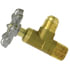 90001 by TECTRAN - SAE 45-90 Brass Truck Shut-Off Valve, 5/8" Tube Size, 1/2" Pipe Thread Size