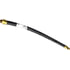 21079 by TECTRAN - 36" Single Swivel End Air Brake Hose Assembly, 3/8" Hose ID, 3/8" End Fittings