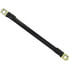 34372 by TECTRAN - Battery Cable - 8 in., 2/0 Gauge, Black, Top Stud to Top Stud, Premium