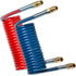 17T12 by TECTRAN - Red and Blue Aircoil Set with Composite Fittings, 12 ft. Long, 6" x 6" Leads