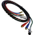 13A1501S by TECTRAN - Air Brake Hose and Power Cable Assembly - 15 ft., Red and Blue, 3-in-1, Industry Grade