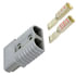 41383 by TECTRAN - Battery Connector - 1/0 Gauge, 175 AMP, 0.437in. I.D Contact, Gray Housing