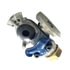 16085 by TECTRAN - Knob Style Blue Service Shutoff Gladhand with Bulkhead Fitting, 3/8" FNPT