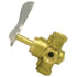 931-1VAL by TECTRAN - Air Brake Air Shut-Off Petcock - Brass, 3-Way, 1/4 in. Thread, 1-3/8 in. Stem, Female