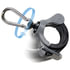 47458 by TECTRAN - 1.75" ID Multi-Purpose TEC-360 Clamp with Stainless Steel Clip, Gray, 360-Deg Swivel