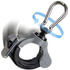 47458 by TECTRAN - 1.75" ID Multi-Purpose TEC-360 Clamp with Stainless Steel Clip, Gray, 360-Deg Swivel