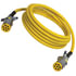 7AEB135EW by TECTRAN - Trailer Power Cable - 13.5 ft., 7-Way, Straight, Auxiliary, Yellow, with WeatherSeal