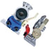 16079 by TECTRAN - Traditional Metal Handle-Style Shutoff Gladhand - Aluminum, 3/8" FNPT Port A, Service - with Flange Mount