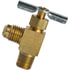 3049-4A by TECTRAN - Shut-Off Valve - 90 deg. 1/4 x 1/8 in. Nominal, Male, Flare x MNPT End Style