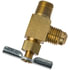 3049-4A by TECTRAN - Shut-Off Valve - 90 deg. 1/4 x 1/8 in. Nominal, Male, Flare x MNPT End Style