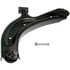 CB69084PR by DORMAN - Suspension Control Arm