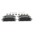 QC1324 by WAGNER - Wagner Brake ThermoQuiet QC1324 Ceramic Disc Brake Pad Set