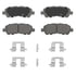 QC1325 by WAGNER - Wagner Brake ThermoQuiet QC1325 Ceramic Disc Brake Pad Set