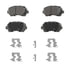 QC1325 by WAGNER - Wagner Brake ThermoQuiet QC1325 Ceramic Disc Brake Pad Set