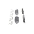 QC1337 by WAGNER - Wagner Brake ThermoQuiet QC1337 Ceramic Disc Brake Pad Set