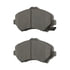 QC1327 by WAGNER - Wagner Brake ThermoQuiet QC1327 Ceramic Disc Brake Pad Set