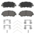 QC1338 by WAGNER - Wagner Brake ThermoQuiet QC1338 Ceramic Disc Brake Pad Set