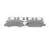 QC1363 by WAGNER - Wagner Brake ThermoQuiet QC1363 Ceramic Disc Brake Pad Set