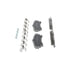 QC1391 by WAGNER - Wagner Brake ThermoQuiet QC1391 Ceramic Disc Brake Pad Set