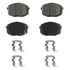 QC1397 by WAGNER - Wagner Brake ThermoQuiet QC1397 Ceramic Disc Brake Pad Set
