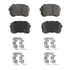 QC1398 by WAGNER - Wagner Brake ThermoQuiet QC1398 Ceramic Disc Brake Pad Set