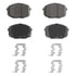 QC1397 by WAGNER - Wagner Brake ThermoQuiet QC1397 Ceramic Disc Brake Pad Set