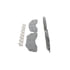QC1414 by WAGNER - Wagner Brake ThermoQuiet QC1414 Ceramic Disc Brake Pad Set