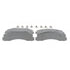 QC1414 by WAGNER - Wagner Brake ThermoQuiet QC1414 Ceramic Disc Brake Pad Set